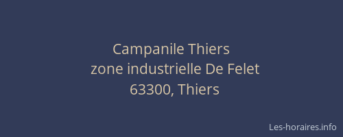 Campanile Thiers