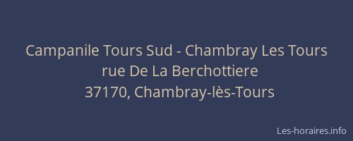 Campanile Tours Sud - Chambray Les Tours