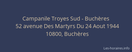 Campanile Troyes Sud - Buchères