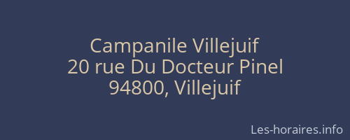 Campanile Villejuif