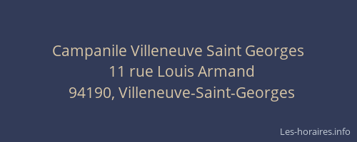 Campanile Villeneuve Saint Georges