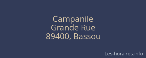 Campanile