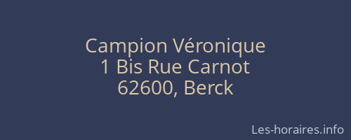 Campion Véronique