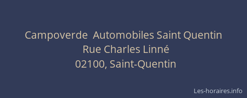 Campoverde  Automobiles Saint Quentin