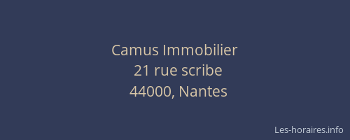 Camus Immobilier