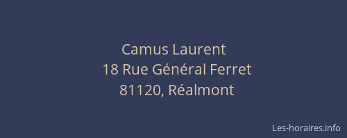 Camus Laurent