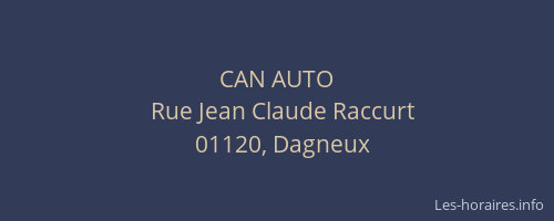 CAN AUTO