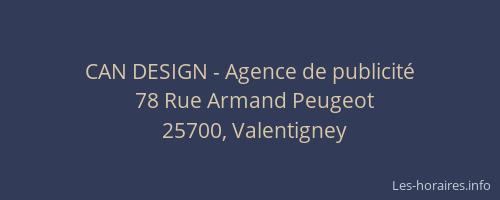 CAN DESIGN - Agence de publicit&eacute;