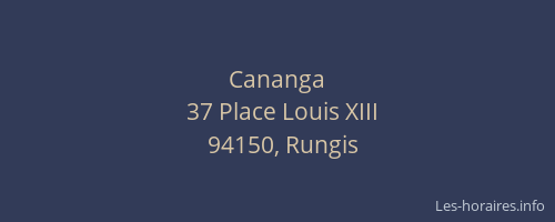 Cananga