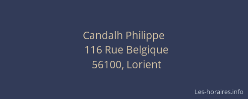Candalh Philippe