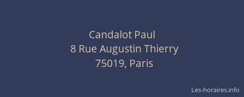 Candalot Paul