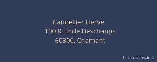 Candellier Hervé