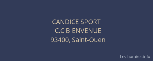 CANDICE SPORT
