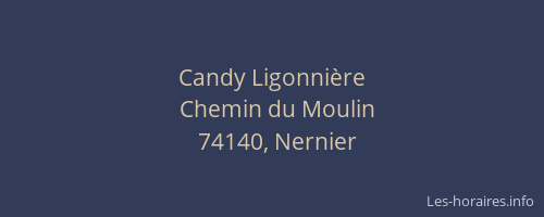Candy Ligonnière