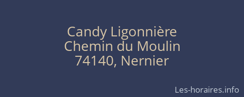 Candy Ligonnière