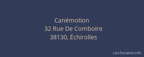 Can&eacute;motion