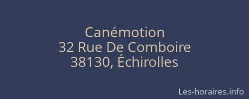 Canémotion