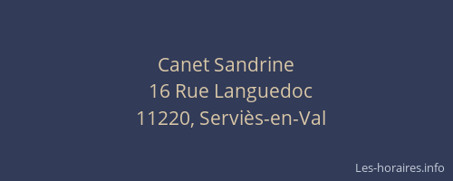 Canet Sandrine