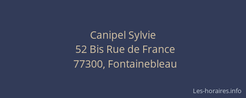 Canipel Sylvie