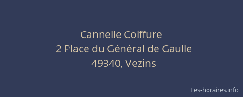 Cannelle Coiffure