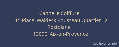 Cannelle Coiffure