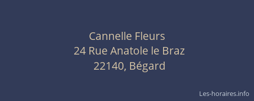 Cannelle Fleurs