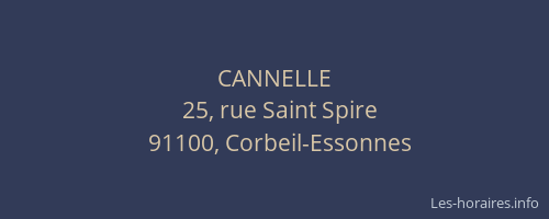 CANNELLE