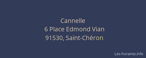 Cannelle