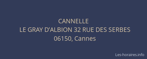 CANNELLE