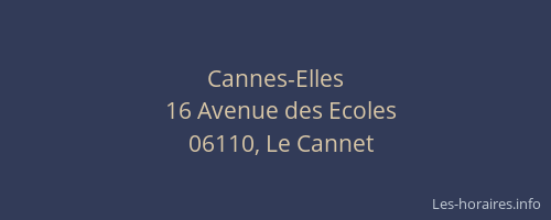 Cannes-Elles