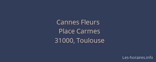 Cannes Fleurs