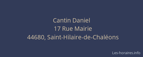 Cantin Daniel