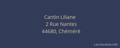 Cantin Liliane