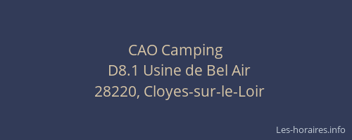 CAO Camping