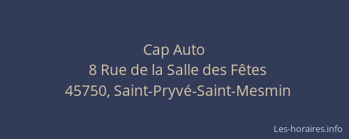 Cap Auto