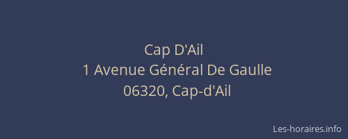Cap D'Ail