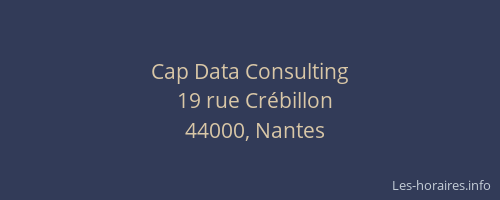 Cap Data Consulting