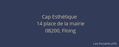 Cap Esthétique