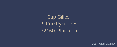 Cap Gilles
