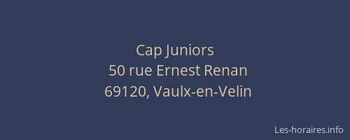 Cap Juniors