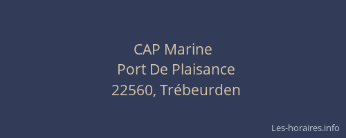 CAP Marine