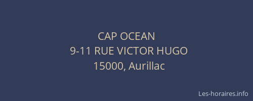 CAP OCEAN