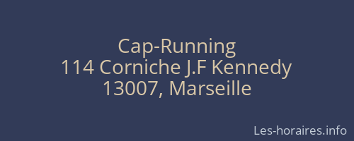 Cap-Running