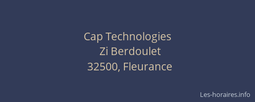 Cap Technologies