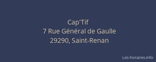 Cap'Tif