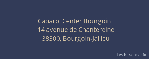 Caparol Center Bourgoin