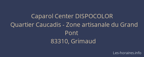 Caparol Center DISPOCOLOR