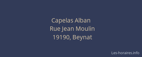 Capelas Alban