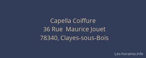 Capella Coiffure