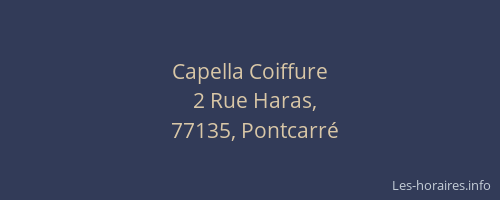 Capella Coiffure